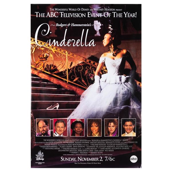 A Rare 1997 Poster for Brandy in "Cinderella" on ABC.