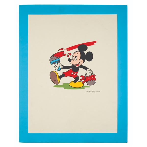 A Mickey Mouse "Get Well Soon" Card Image.