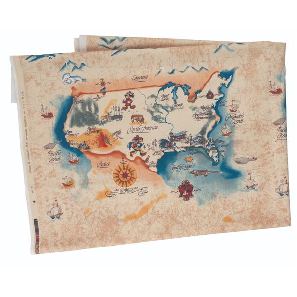 A Large Sample of Disney Frontier Fabric.