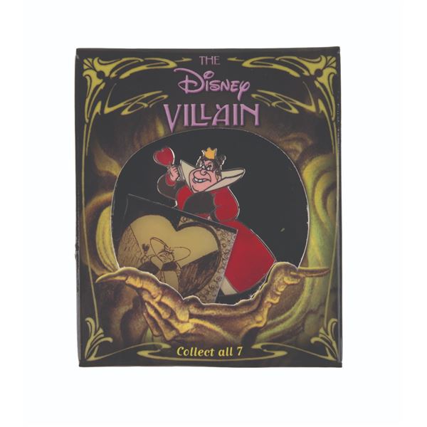 A Disney Villain Queen of Hearts Pin.