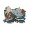 Image 1 : A Chip & Dale Surfing Diorama Pin.