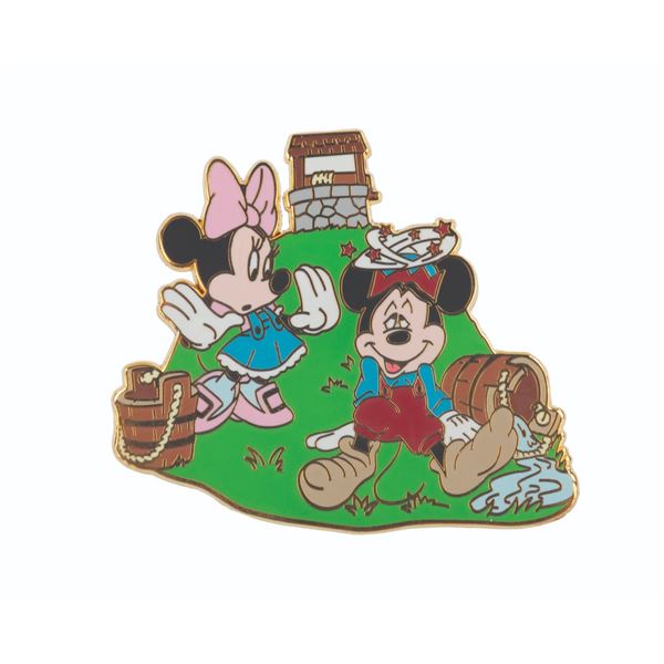A Disney Shopping Mickey and Minnie Nursery Rhyme Pin.