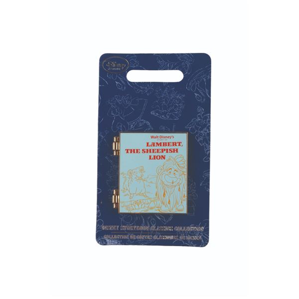 A "Lambert the Sheepish Lion" Book Pin