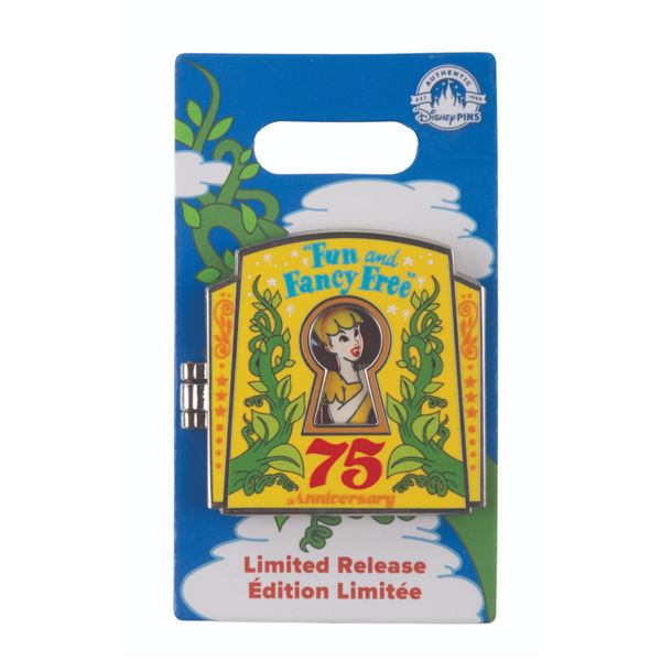 A "Fun and Fancy Free" 75th Anniversary Pin.