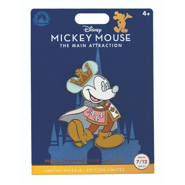A Mickey Mouse - Prince Charming Regal Carousel Pin.