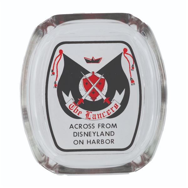 A Lancers Restaurant Ashtray "Across from Disneyland."