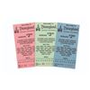Image 1 : A Trio of 1980s Disneyland Parking Tickets.