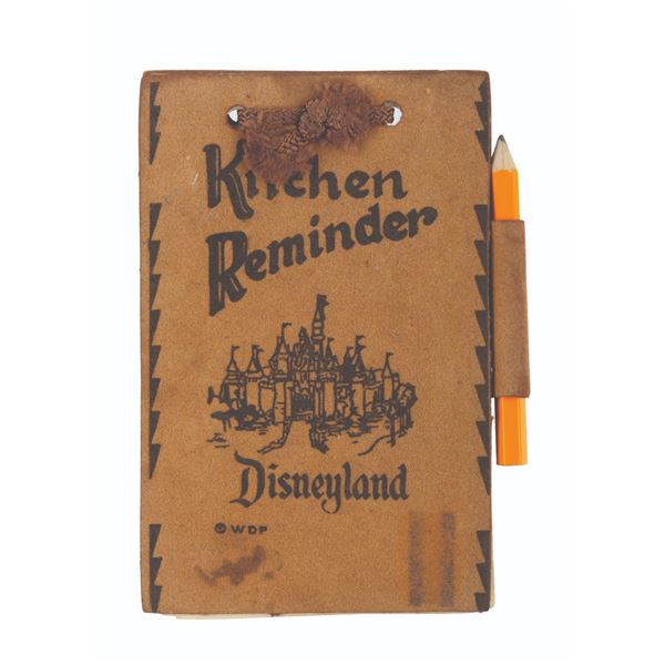 A Souvenir Disneyland "Kitchen Reminder" Notepad.