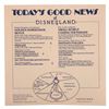Image 2 : A 1982 Disneyland Press Today's Good News Pamphlet.