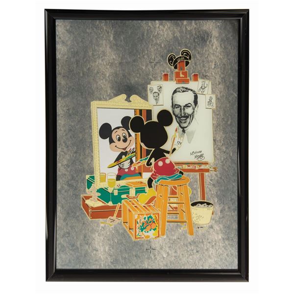 A "Self Portrait: Mickey Mouse" by Charles Boyer.