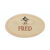 Image 1 : A Disneyland "Fred" Cast Member Badge.