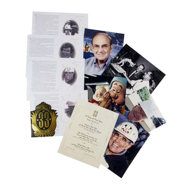 A Club 33 Evening with Disney Legends Event Packet.