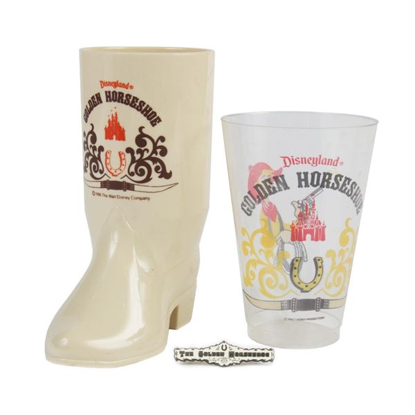 A Trio of Golden Horseshoe Souvenirs.