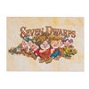 Image 1 : A Seven Dwarfs Mine Train Certification Card.