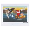 Image 1 : A Disney Cruise Lines "Little Toot is Delighted To Lead The Way" Litho by Don Williams.