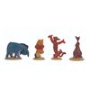 Image 3 : A Set of WDCC Winnie the Pooh Enchanted Places figurines.