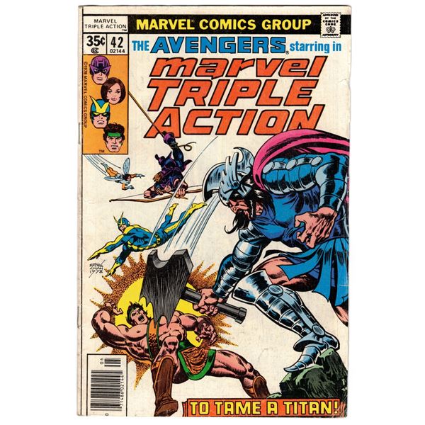 The Avengers Thriple Action