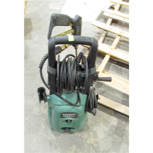 PRESSURE WASHER 1800 PSI