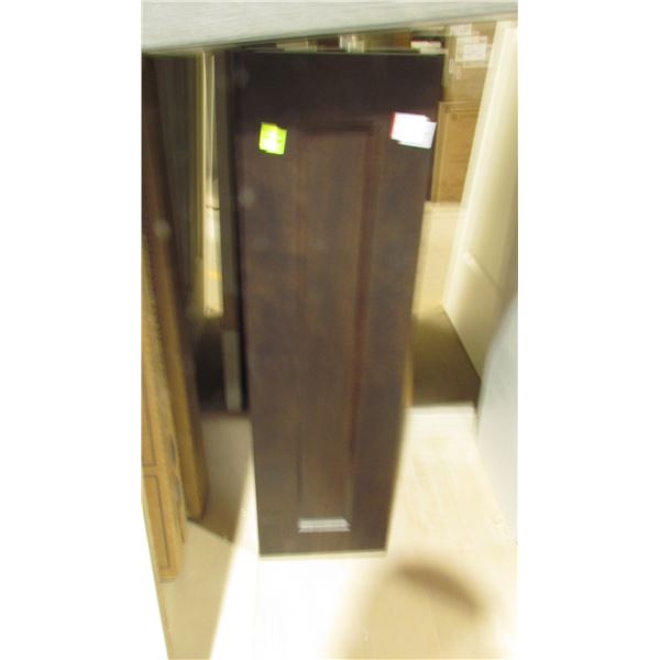 9"X30" UPPER CABINET CHOCOLATE PEAR