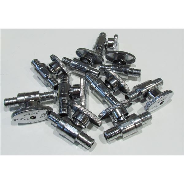 3/8" - 3/8 SHUT OFF VALVE X10
