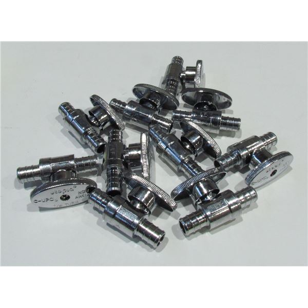 3/8" - 3/8 SHUT OFF VALVE X10