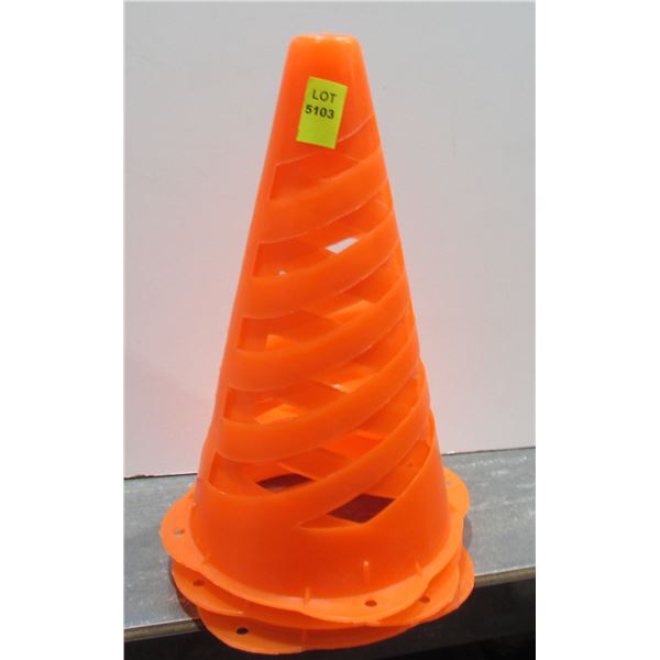 3PCS SMALL SAFETY CONES