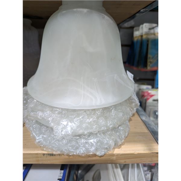 LOT OF 3 GLASS GLOBES