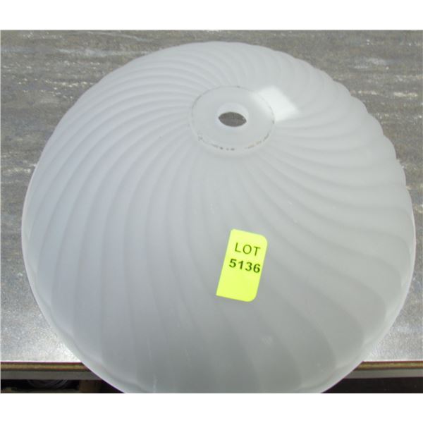GLASS DOME FOR LIGHT
