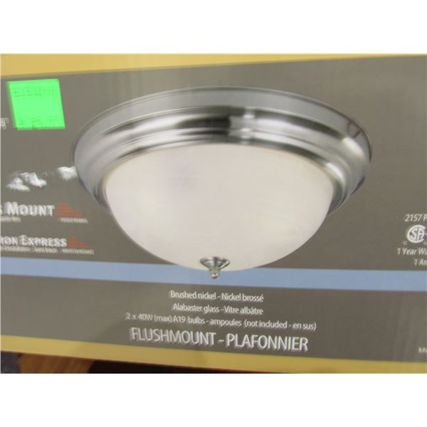11" FLUSH MOUNT DOME LIGHT