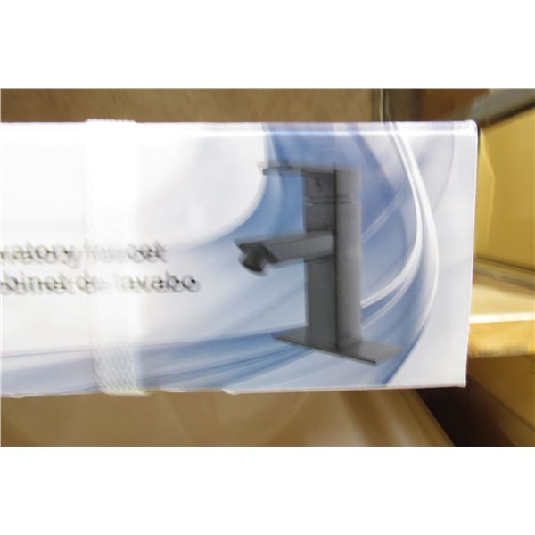 RUNFINE SINGLE HANDLE FAUCET MATT BLACK