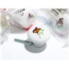 Image 2 : LOT OF BUTTERFLY PRINT CABINET KNOBS