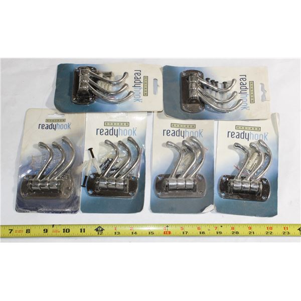 LOT OF READY HOOK SWIVEL HOOKS
