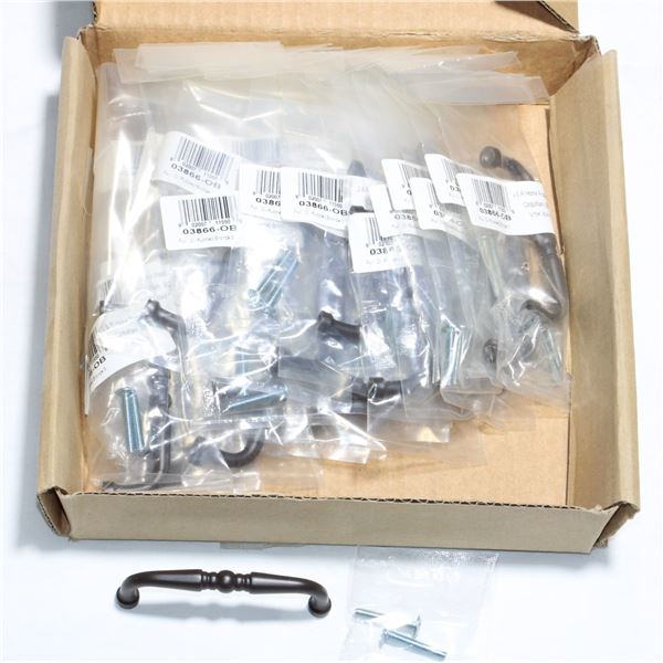 25PC CASE CABINET PULLS MODEL 03866-OB