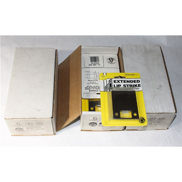 THREE BOXES OF EXTENDED LIP STRIKES 2-1/4" X 3"