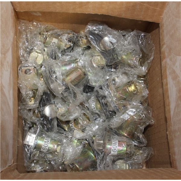 BOX OF BRINKS 2-3/8" PLAIN LATCHES