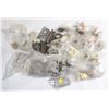 Image 1 : TRAY OF HINGES AND SMALL TRAY OF ASSORTED DRAWER