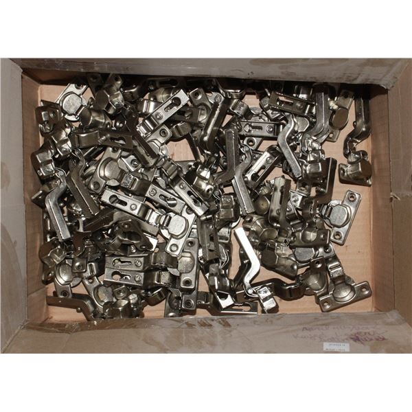 BOX OF CABINET HINGES