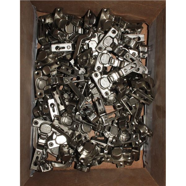 BOX OF CABINET HINGES