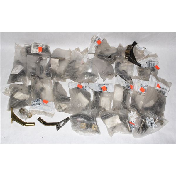 LARGE LOT OF HAND RAIL BRACKETS