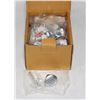 Image 1 : CASE OF SATIN CHROME CABINET KNOBS 33MM