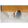 Image 2 : CASE OF SATIN CHROME CABINET KNOBS 33MM