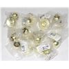 Image 1 : TRAY OF BRASS FINISH ZINC CABINET KNOBS 1-1/4"