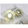 Image 2 : TRAY OF BRASS FINISH ZINC CABINET KNOBS 1-1/4"