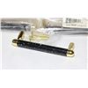 Image 2 : TRAY OF BLACK/ BRASS FINISH CABINET PULLS 3"