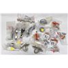 Image 1 : TRAY OF ASSORTED PATTERN DRAWER PULLS INCLUDING