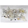 Image 1 : TRAY OF MIXED PATTERN BRASS FINISH CABINET KNOBS