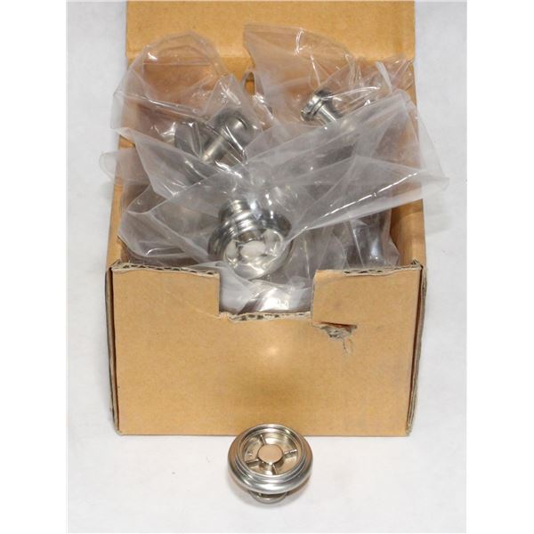 CASE OF NICKLE FINISH CABINET KNOBS 420-NB-IP