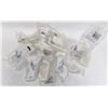 Image 1 : BAG OF WHITE PLASTIC CABINET PULLS