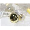 Image 2 : BAG OF POLISHED BRASS FINISH CABINET KNOBS 1-1/2"