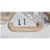 Image 2 : TRAY OF HARDWOOD CABINET PULLS